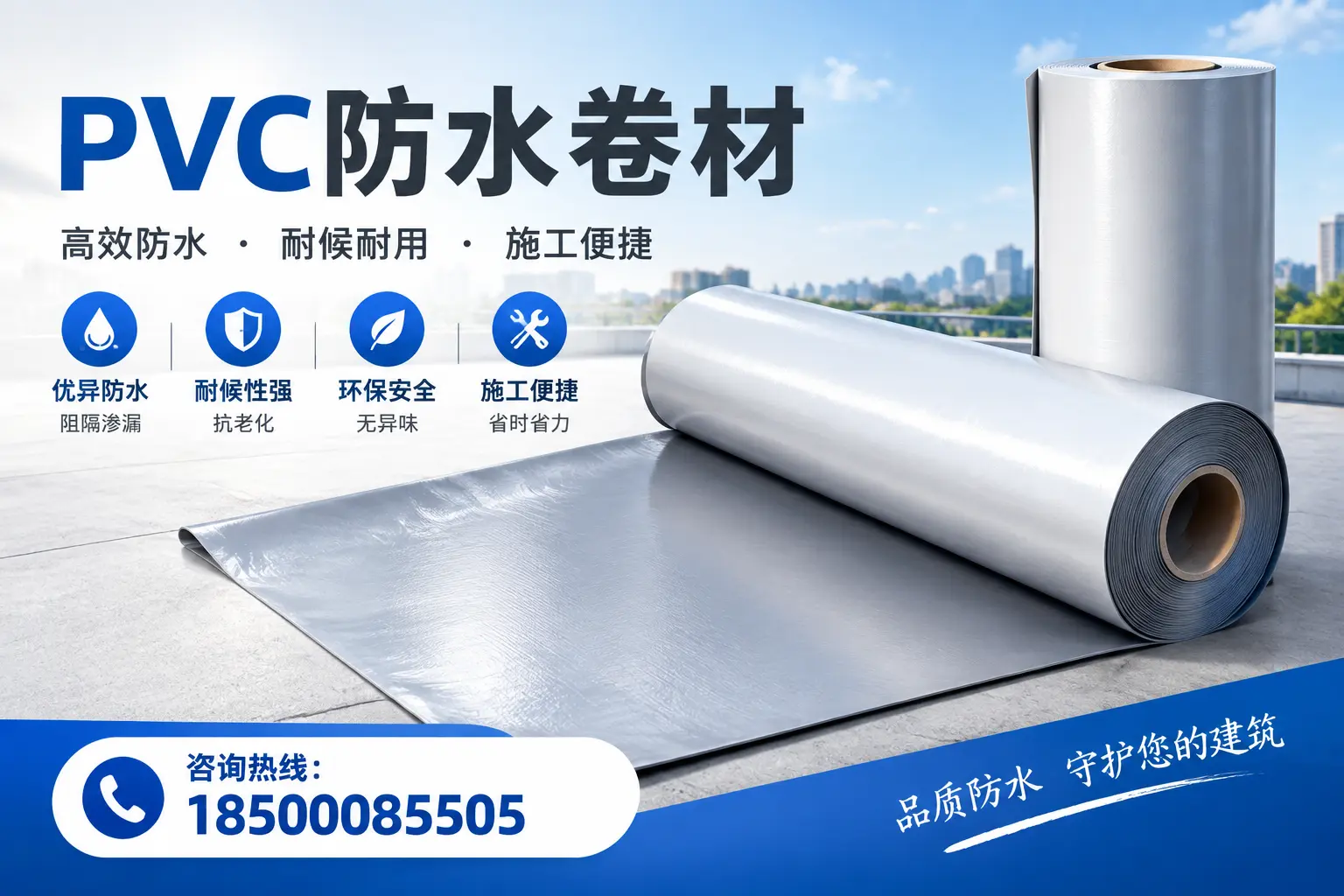 对比不同品牌PVC防水卷材的性价比,帮助庆阳用户选择